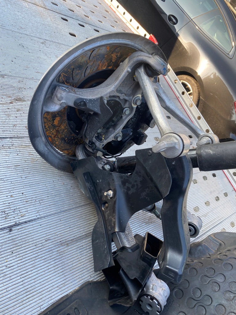 фото №4, Corvette c7 z06 сторона подвеска перед l/p поворотный кулак рычаги