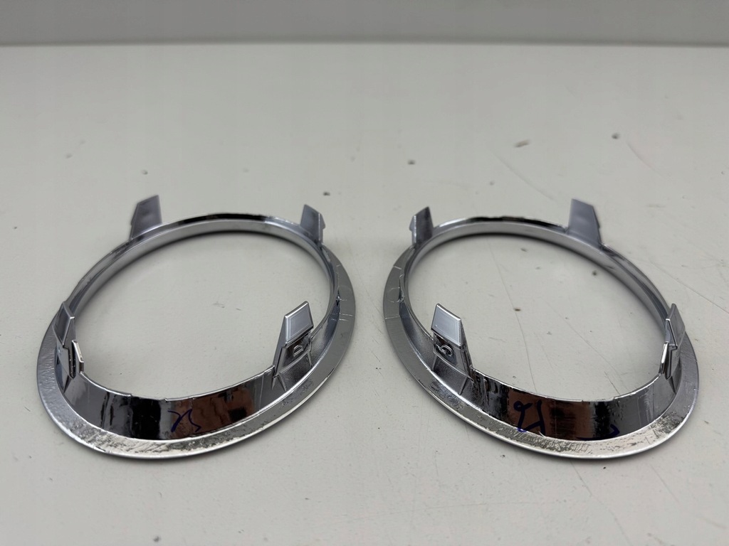 фото №4, Dacia logan ii 2 sandero левая правая рамка противотуманной фары решётка радиатора хром 12-