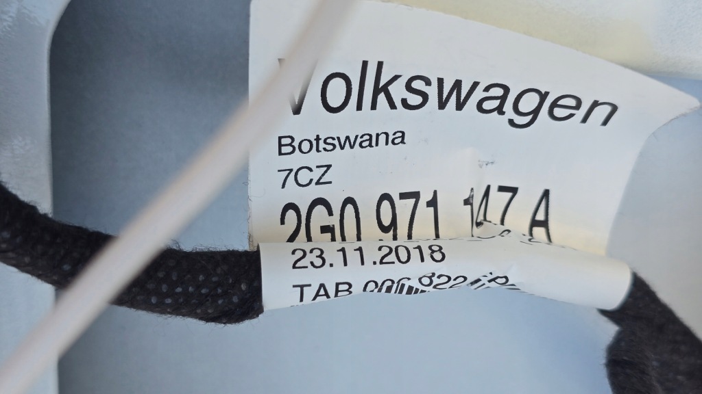 фото №12, Vw polo vi gti 2021 кришка багажника багажника lc9a 2g6827159 gotowa do встановлення