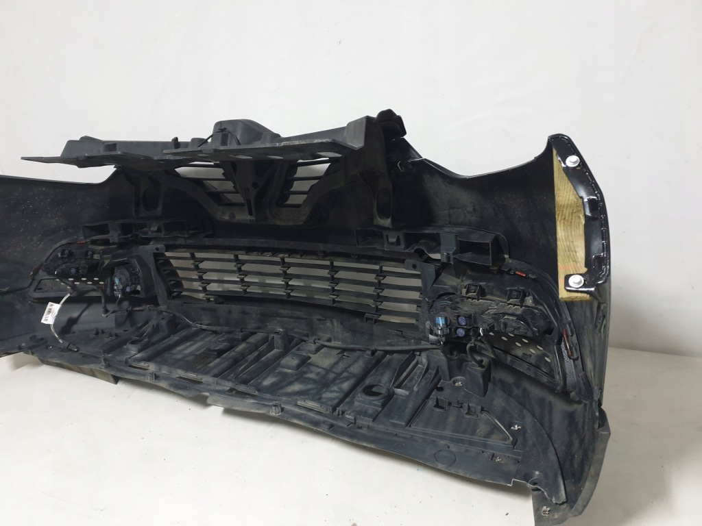 фото №16, Renault captur i 13-16 бампер перед передний решётка радиатора led плита bixnu