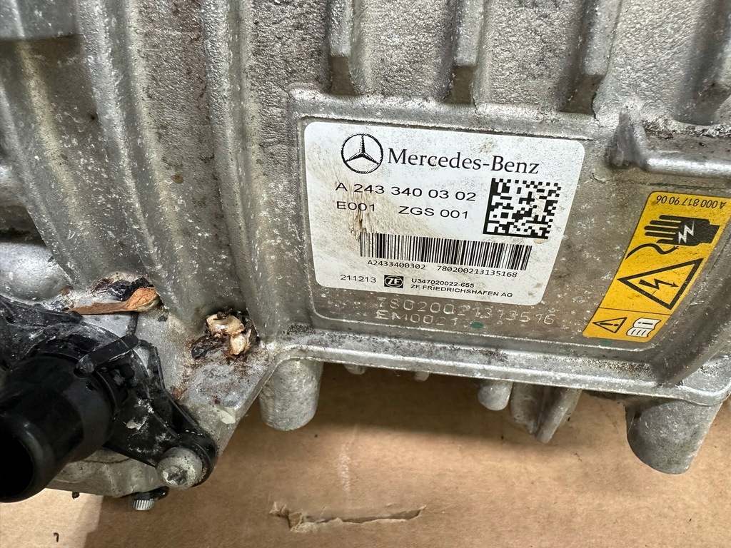 фото №9, Двигун перед, двигун передній, привід mercedes eqa w243, h243 електрик