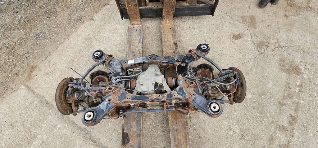 фото №1, Mercedes ml w164 балка підвіска oś задня kpl 3.0 cdi