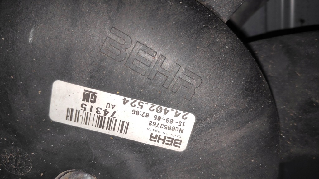 фото №6, Вентилятор корпус opel tigra b ii 24463854