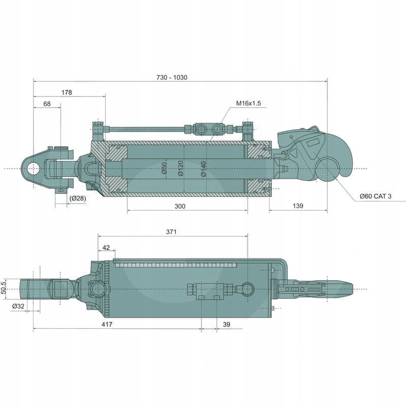 фото №1, Granit з'єднувач верхній гідравлічний