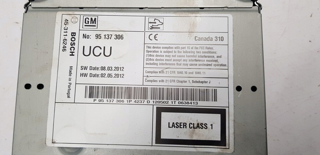 фото №12, Радио навигация chevrolet cruze