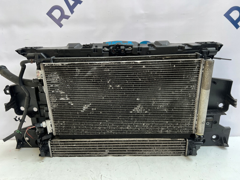 фото №7, Pas передній балка радіатор комплект радіатор renault megane iii lift дизель