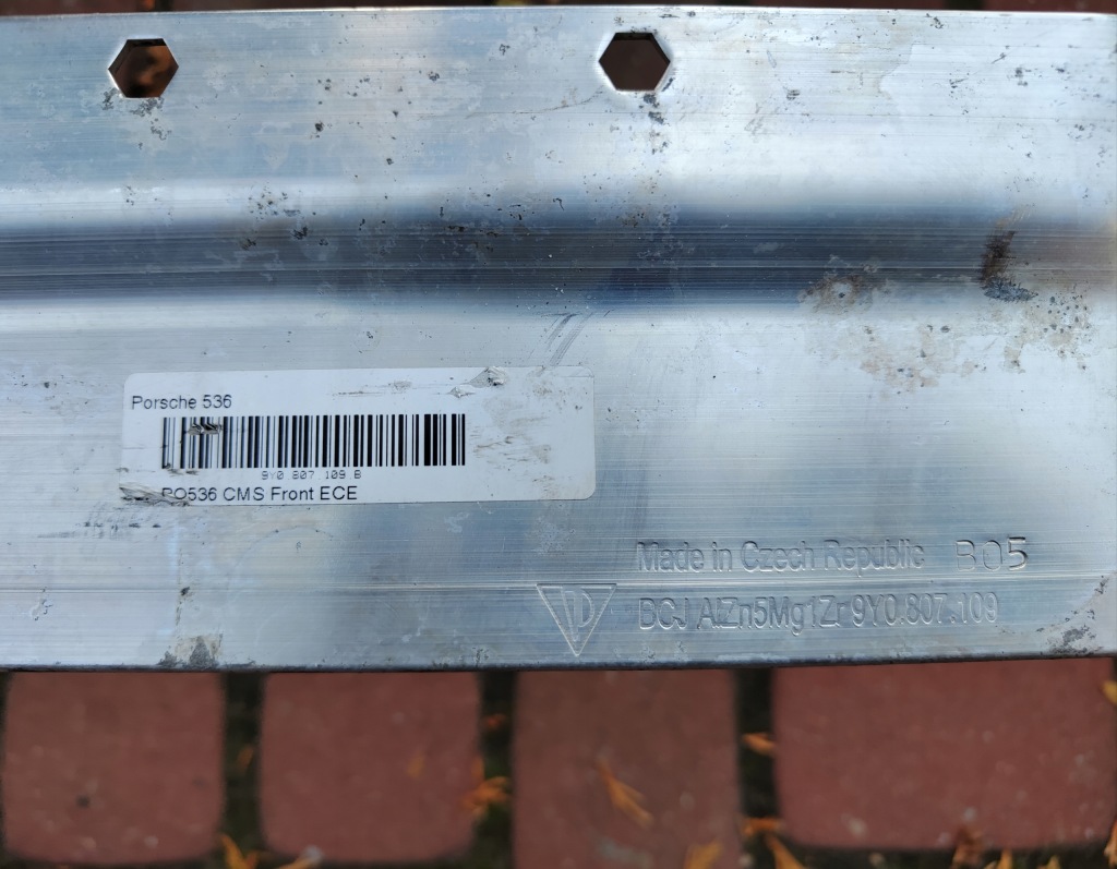 Купить Porsche cayenne 9y0 оригинальный номер балка усилитель бампера перед