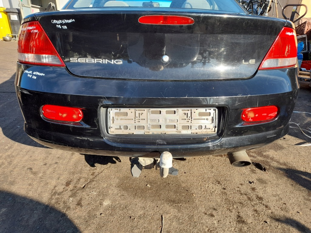 фото №2, Chrysler sebring ii бампер задняя задний задний px8