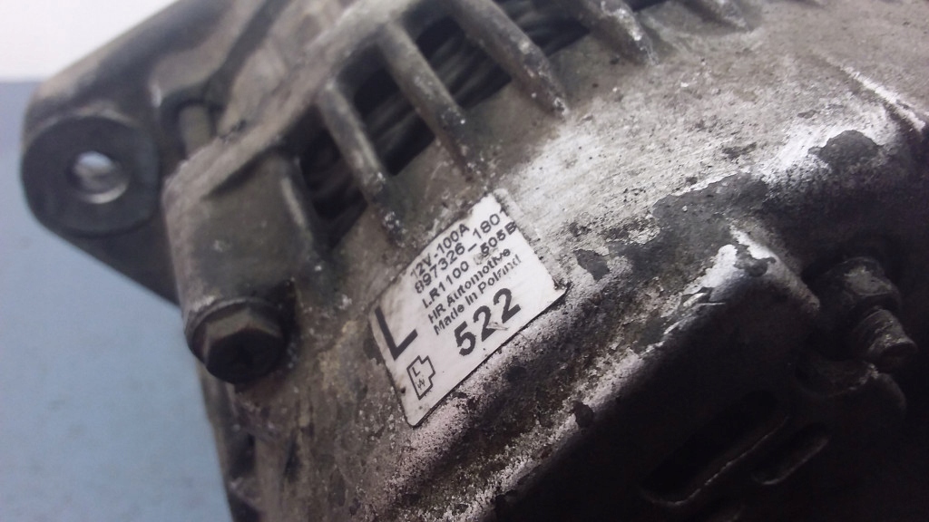 Opel meriva 1.7 cdti генератор насос вакуум 897326-1801 Недорого