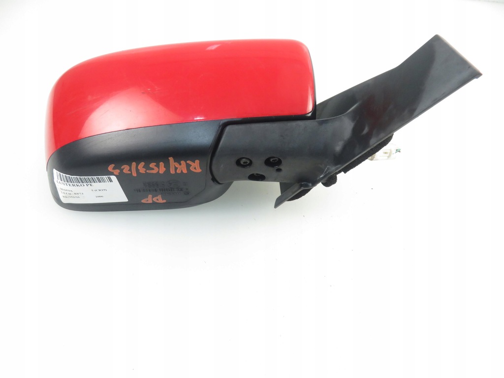 фото №6, Дзеркало праве mazda 5 cr19 a3e eternal red 5 pin