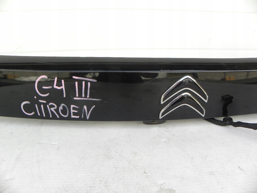 фото №4, Citroen c4 iii накладка задня кришки багажника 2021 rok