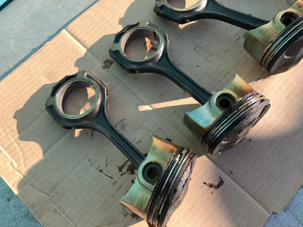 фото №8, Mercedes w211 3,5 v6 поршень шатун поршні m272 88mm