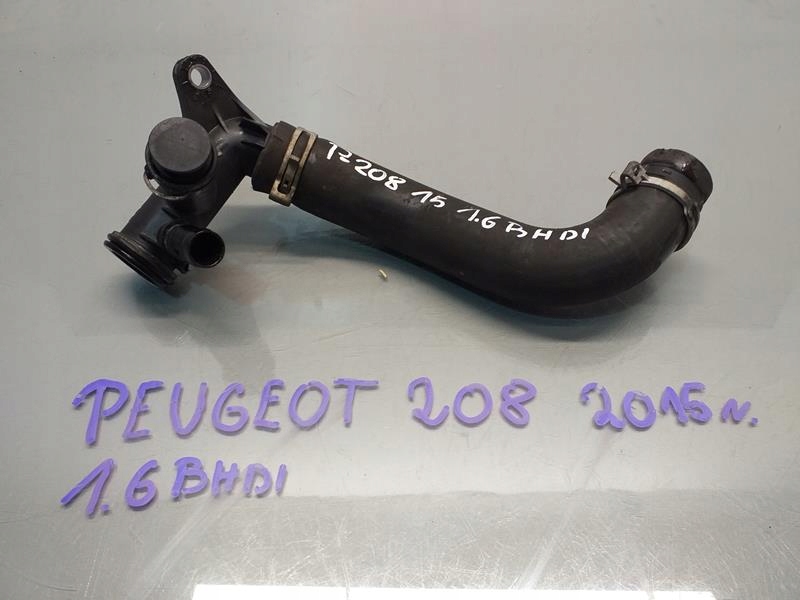 фото №1, Wąż труба wody peugeot 208 1.6 blue hdi