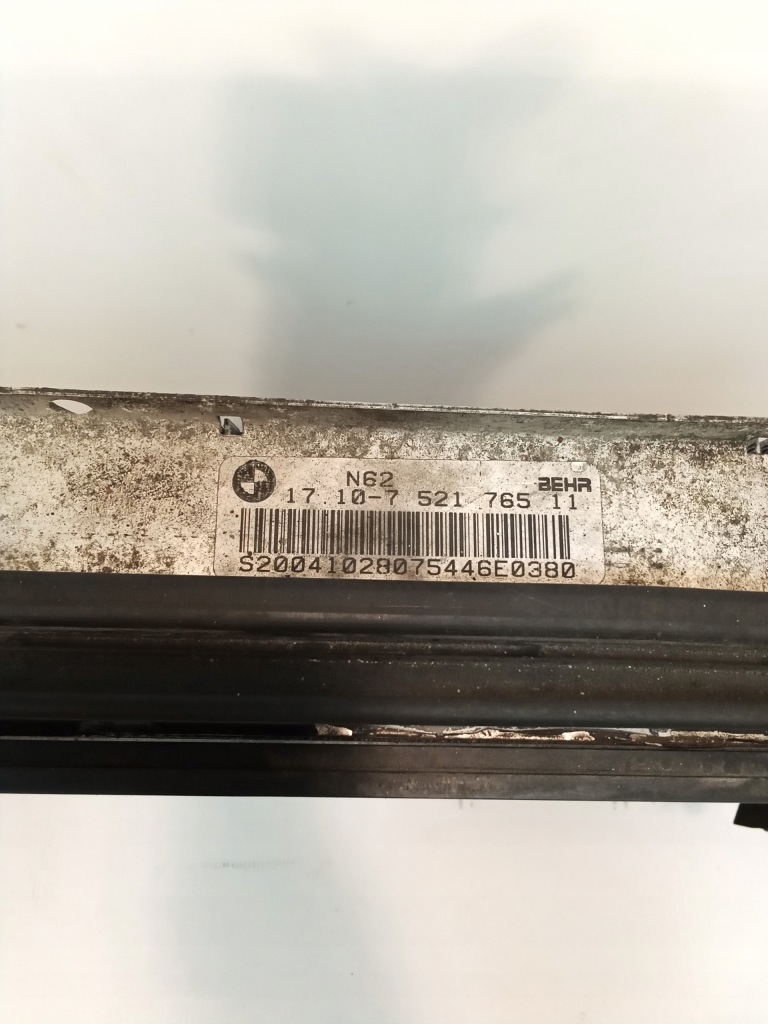 Комплект радиатор воды bmw e53 x5 рестайлинг  4.4 n62 Оригинал