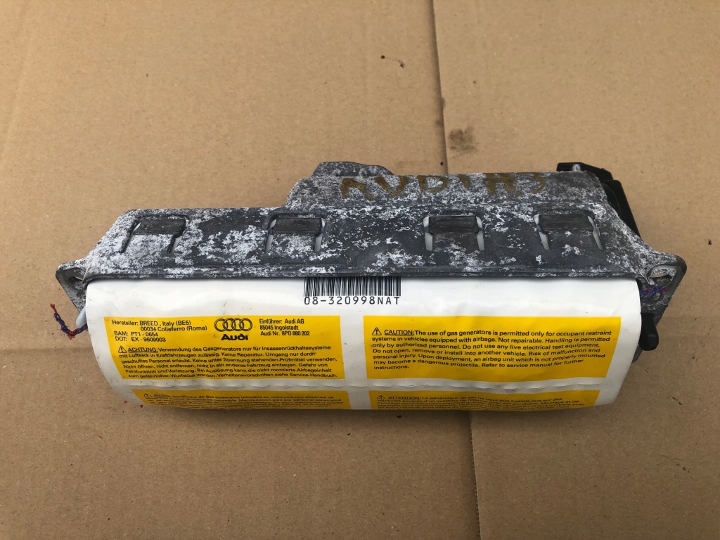 фото №1, Подушка подушка безпеки пасажира audi a3 8p 8p0880202