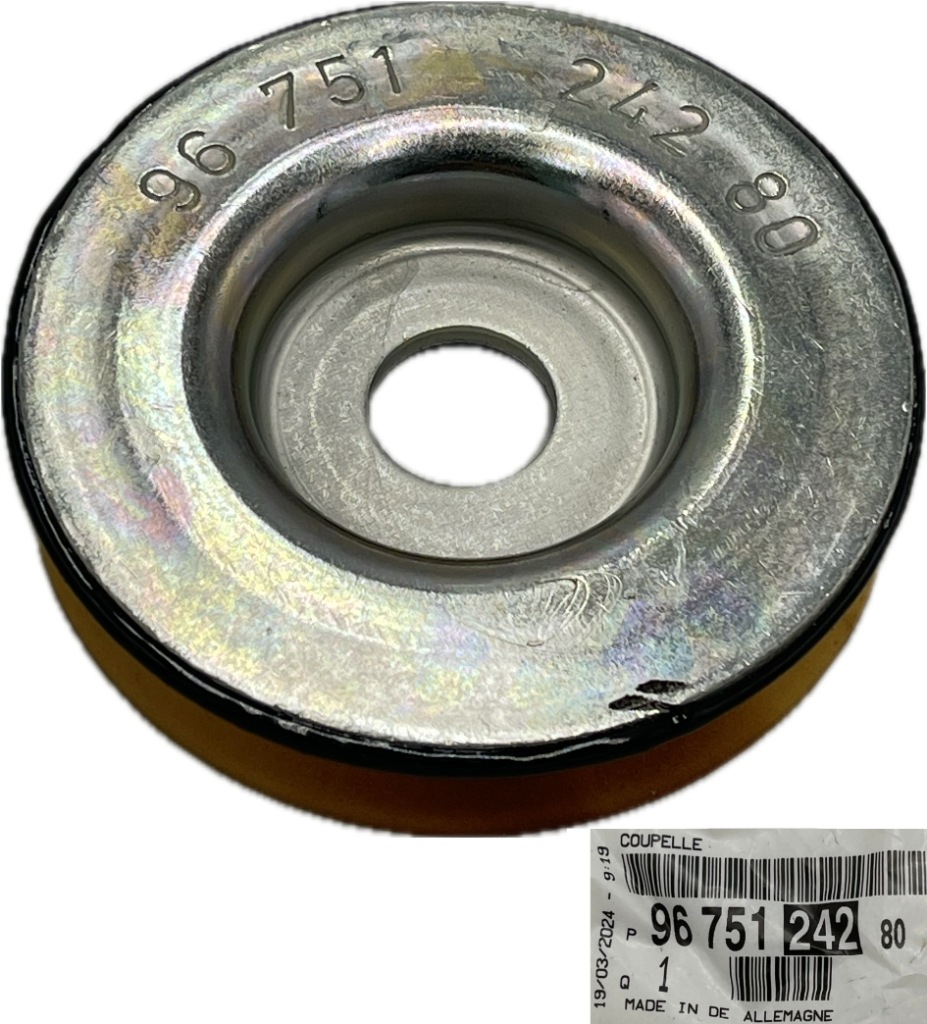 фото №1, Підкладка подушка амортизатора перед peugeot partner ii оригінальний номер 9675124280