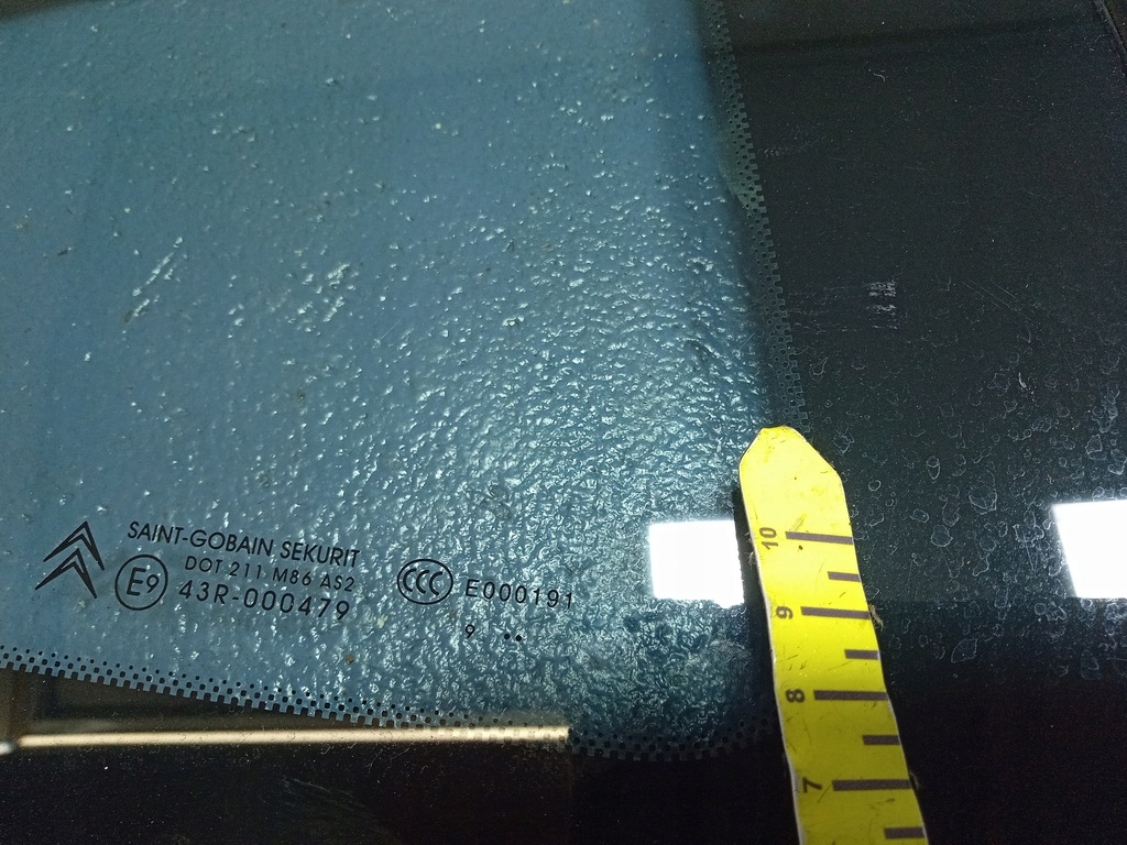 фото №6, Citroen c5 iii sedan скло кузовна задня права