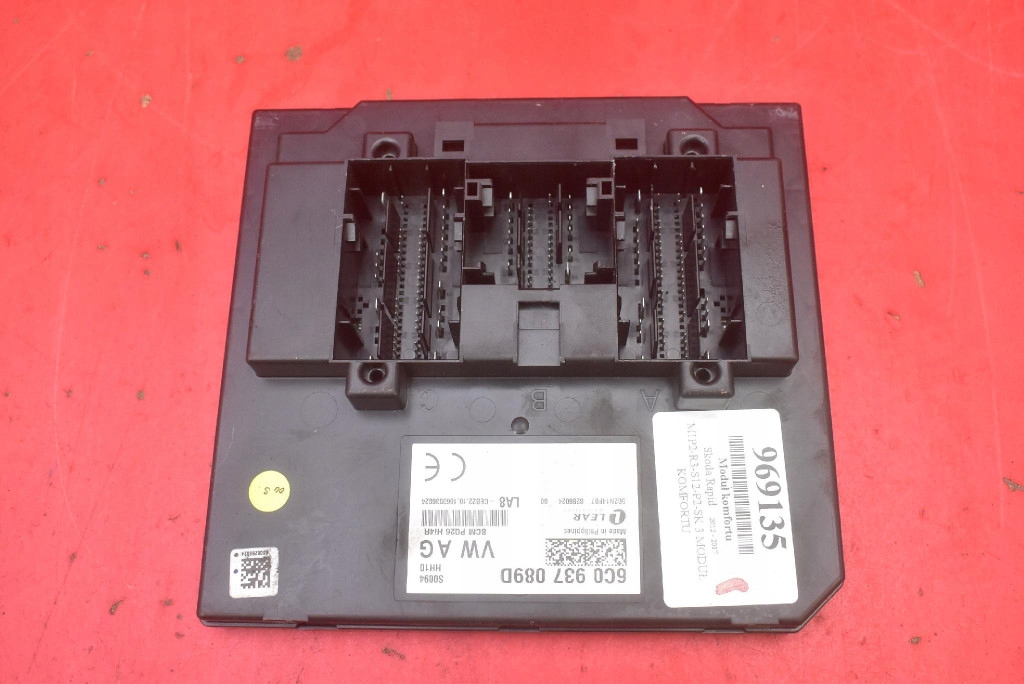 фото №1, Модуль комфорта 6c0937089d skoda rapid 1.6 tdi 116 km 12-17