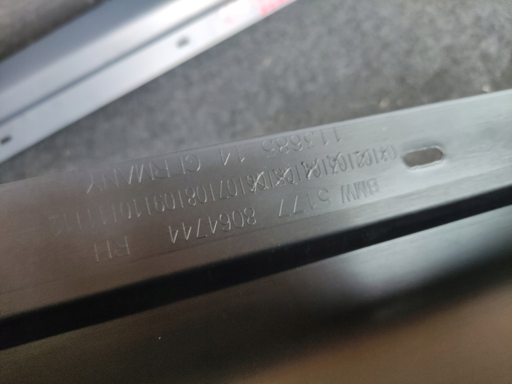 фото №7, Молдинг поріг ліва права m набір bmw 5 g30 g31 f90 nowe