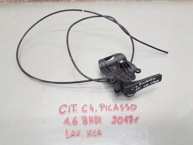 фото №1, Ручка трос открывания капот citroen c4 picasso ii