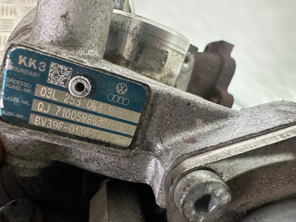 фото №7, Skoda roomster 1.6 tdi турбонагнетатель 03l253056r