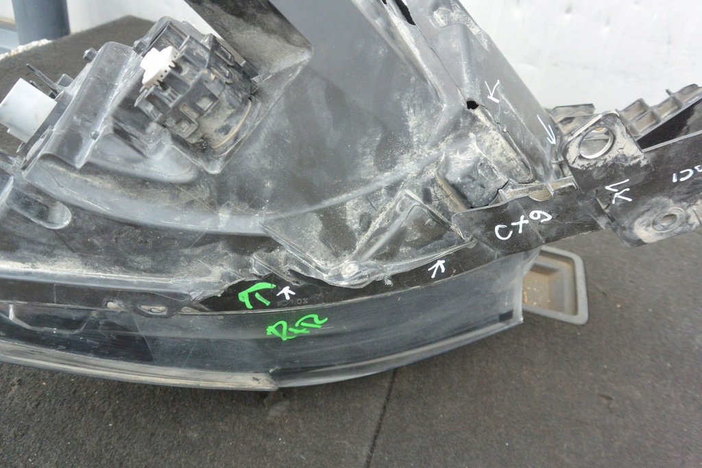 фото №14, Лампа фара права ксенон mazda cx9 usa 16-r