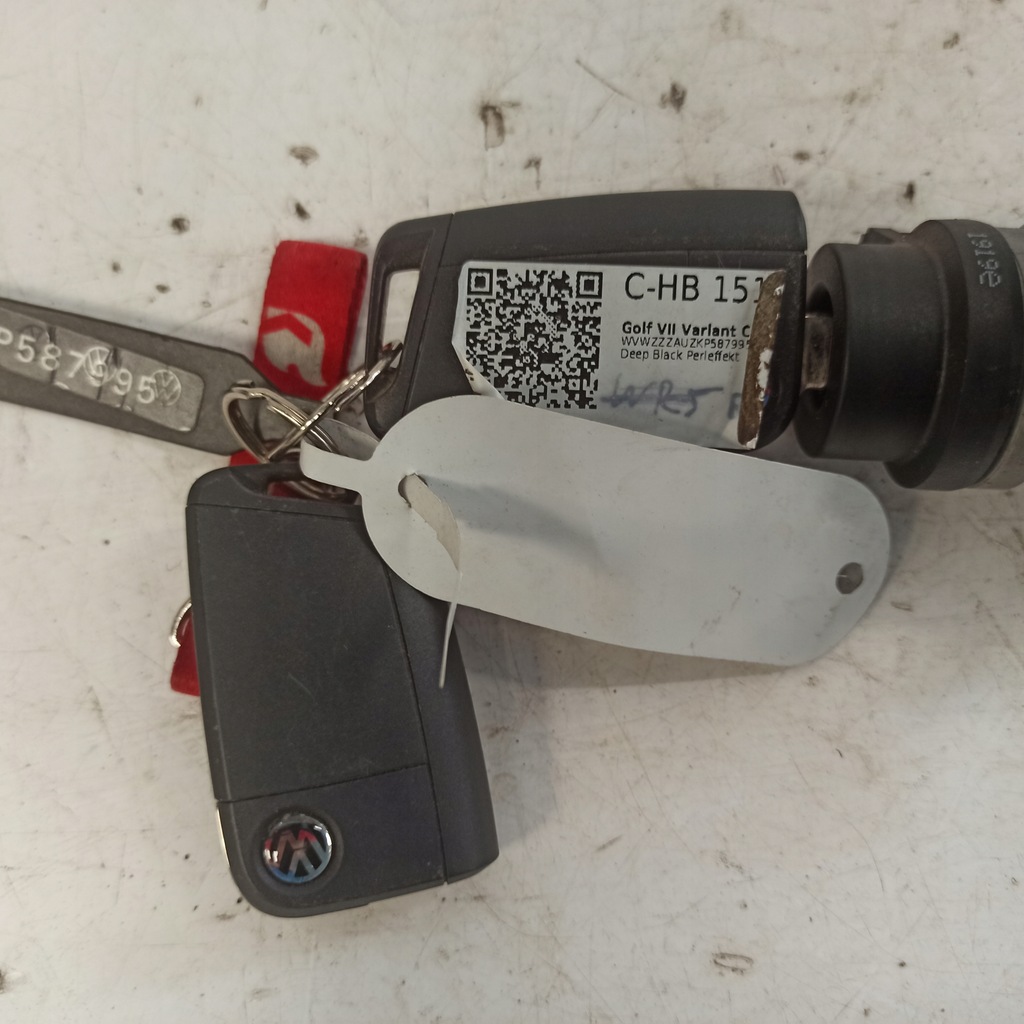 фото №14, Volkswagen golf vii замок запалювання ключ kessy 5g0800375ej 1k0905851 5q1905865