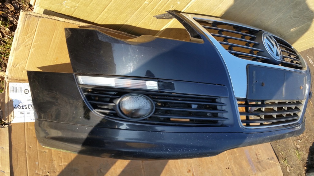 фото №3, Vw passat b6 r-line бампер перед lc9x