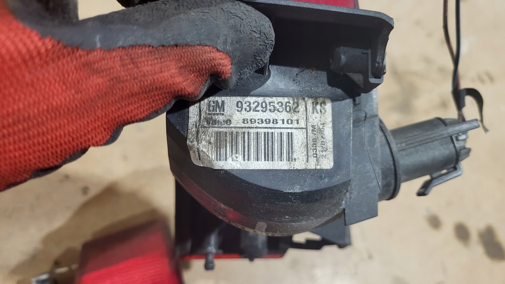 фото №4, Лампа противотуманная левая правая комплект opel meriva a 02-