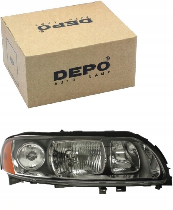 фото №1, Фара лампа передняя правая volvo v70 ii xc70 i 1997-08
