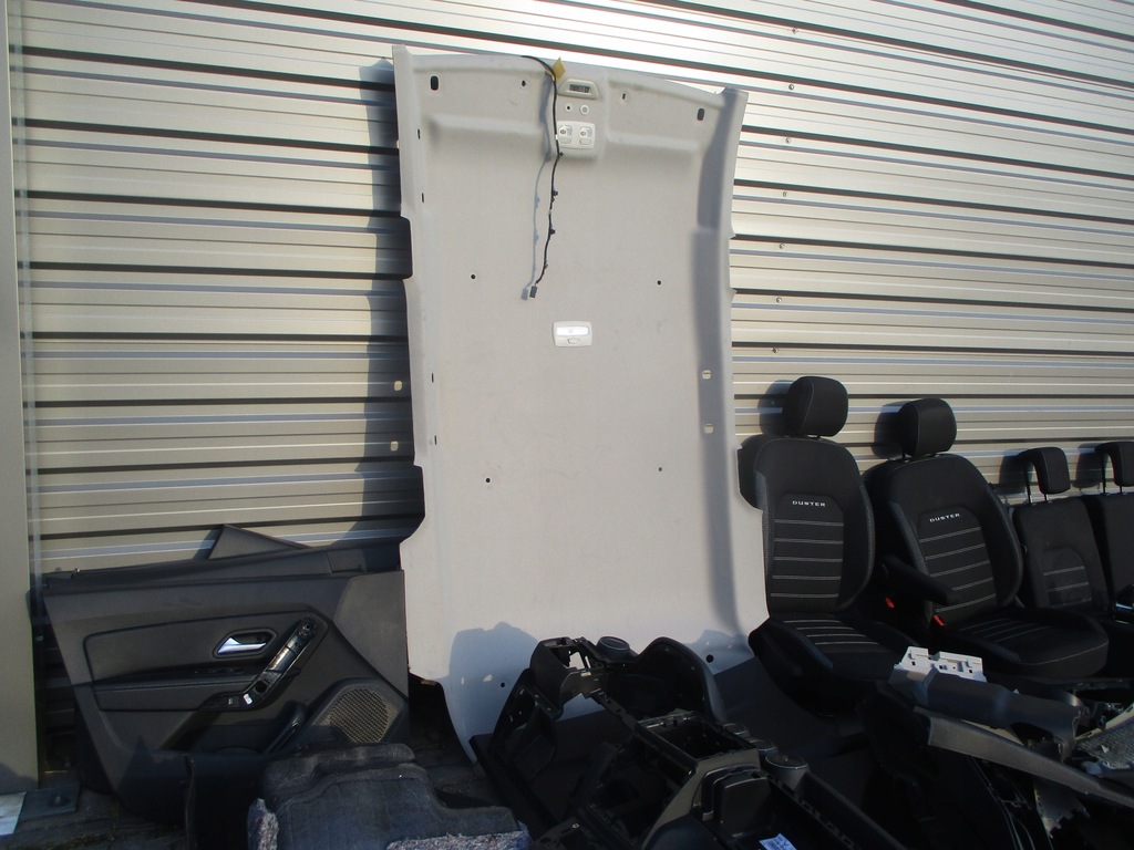 фото №6, Dacia duster ii 2017- сиденья заднее сиденье середина салон потолок обшивки