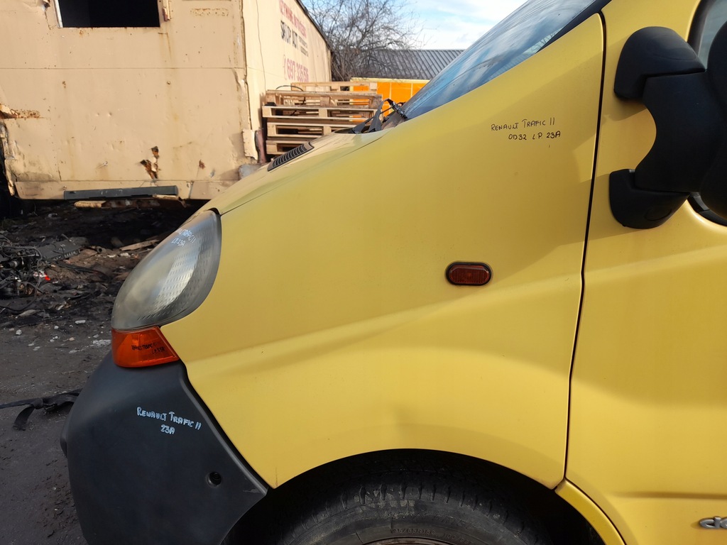 фото №11, Renault trafic ii крила лівий перед передній od32