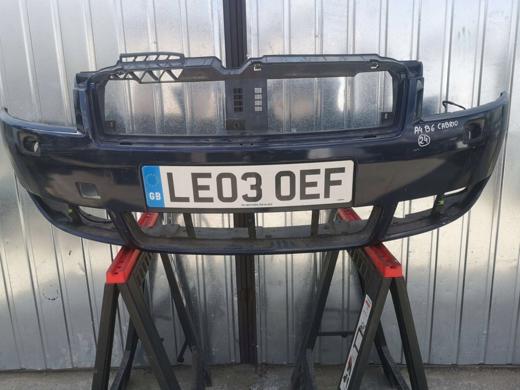 фото №1, Бампер перед audi a4 b6 cabrio ксенон омыватель