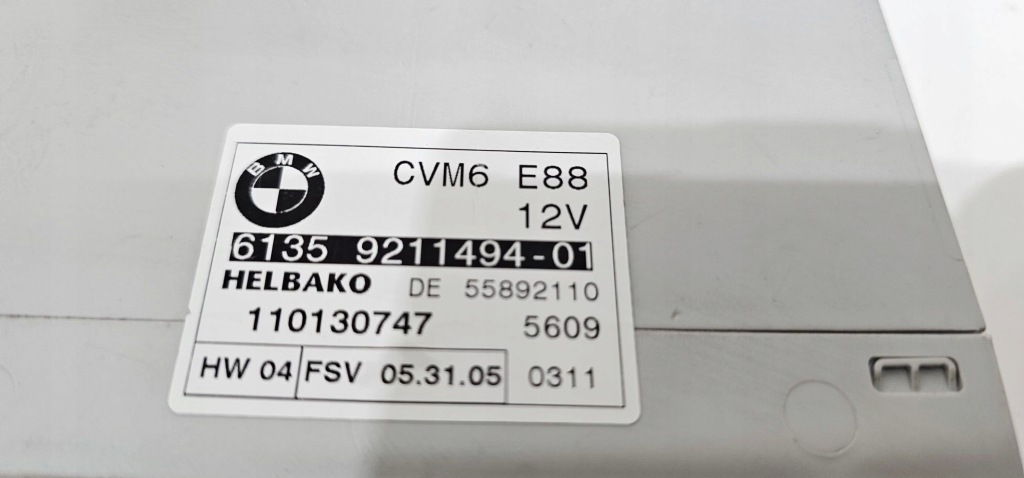 Bmw 1 e88 кабриолет  модуль блок управления крыша 7211557 9196591 9211493 9211494 Оригинал