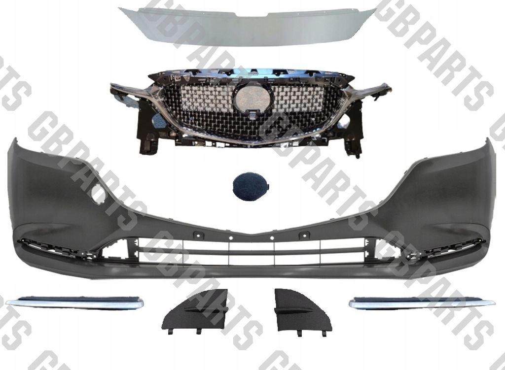 фото №1, Kompletny бампер mazda 6 2018- gl