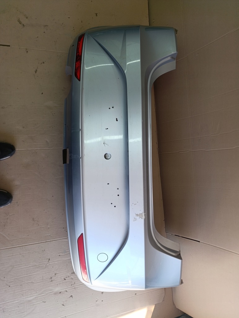 фото №1, Seat leon ii lift 09r- бампер задняя задний ls7y