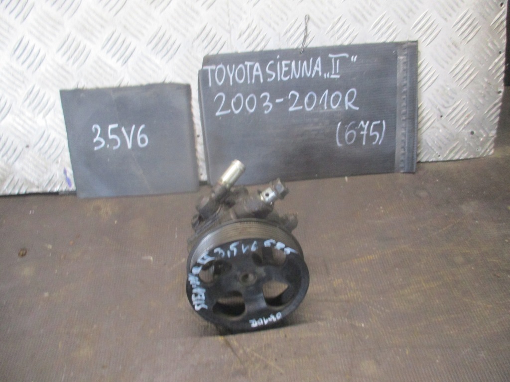 фото №1, Насос усилителя toyota sienna 3.5 b v6 03-10 r.