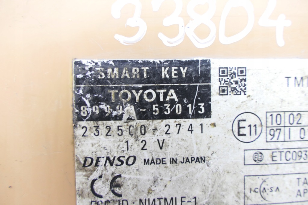 Модуль smart key lexus is 2 232500-2741 89990-53013 Оригинал