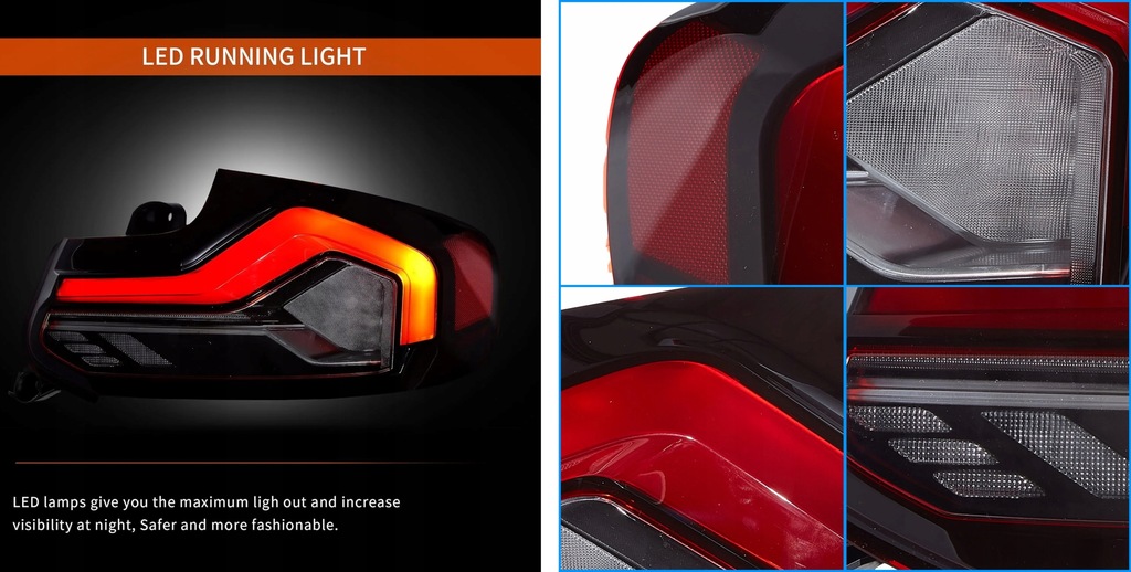 фото №11, Лампы задняя ne kpl vland led тюнинг m2-look bmw 2 f22 f23 f87 2014-2021