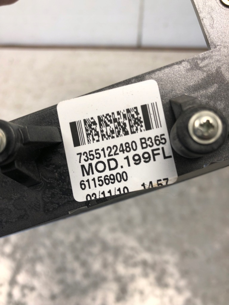 фото №7, Рамка радио переключатели fiat punto evo 735512241