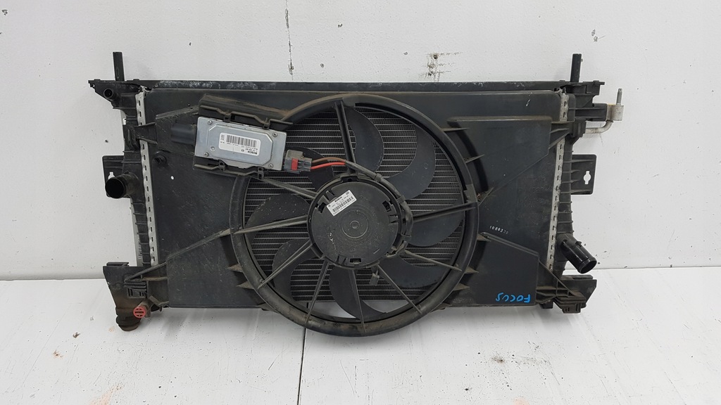 фото №7, Ford focus 3 10- 1,6 бензин радиатор вентилятор