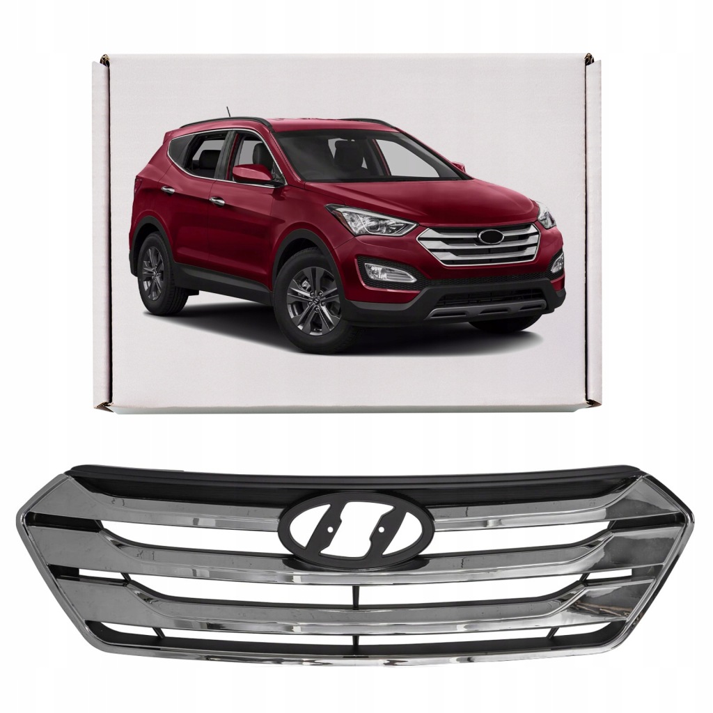 фото №1, Hyundai santa fe iii dm 12-15 решётка радиатора радиатора решётка радиатора передний 863502w060