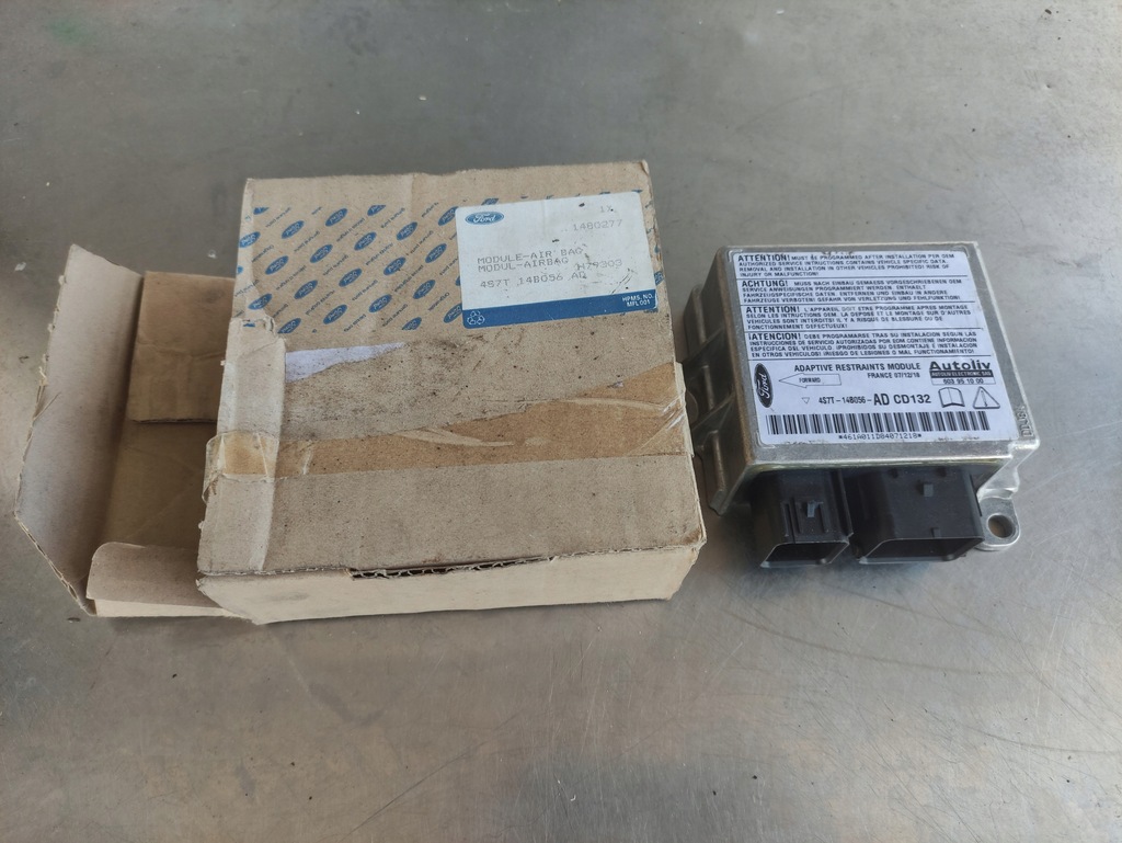 фото №1, Ford mondeo mk3 датчик подушка безпеки 4s7t14b056ad cd132