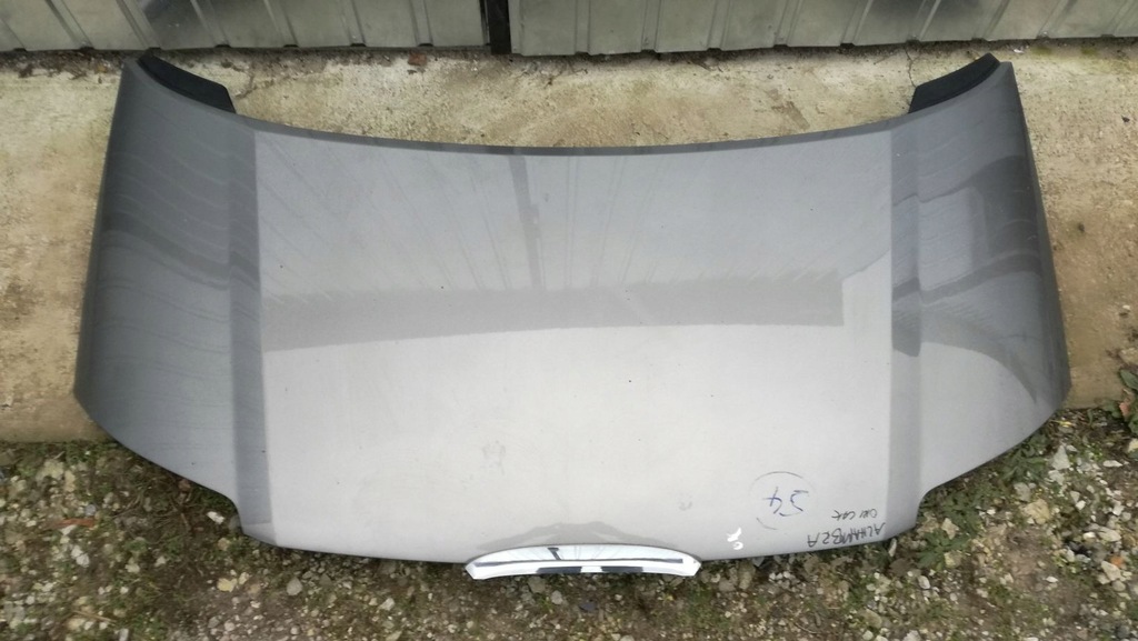 фото №5, Капот seat alhambra 01-09 серая ori лак lift