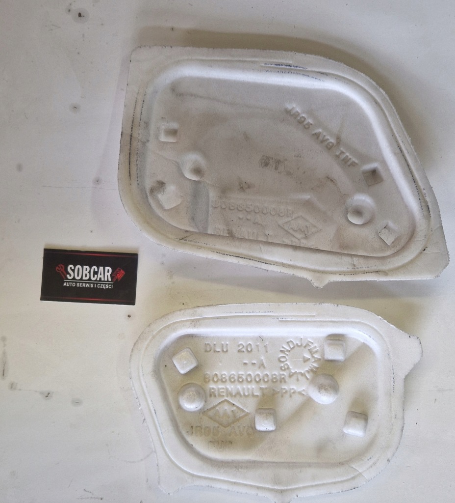 фото №1, Шумоізоляція дефлектор двері лівий перед оригінальний номер 808650008r renault scenic iii