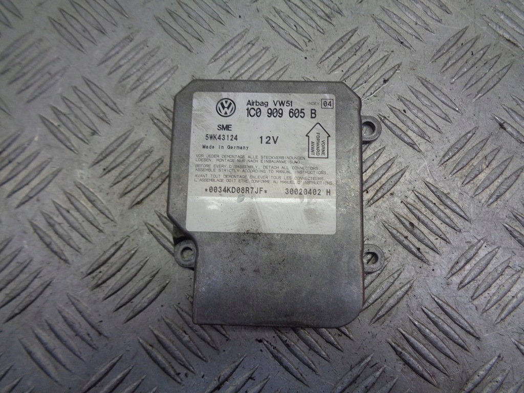 фото №1, Модуль подушка безопасности vw passat b5 1c0909605b