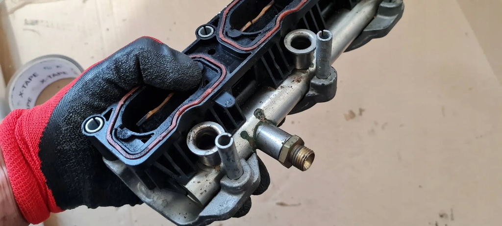 фото №15, Sq5 8r q5 коллектор всасывающий правый 3.0 tfsi 06e133110ar s4 b8 s5 a6 c7 a7