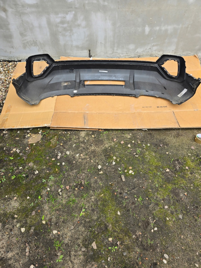 Дифузор бампер задня audi q3 83f sportback s-line повний 83f807521 Зі Шроту