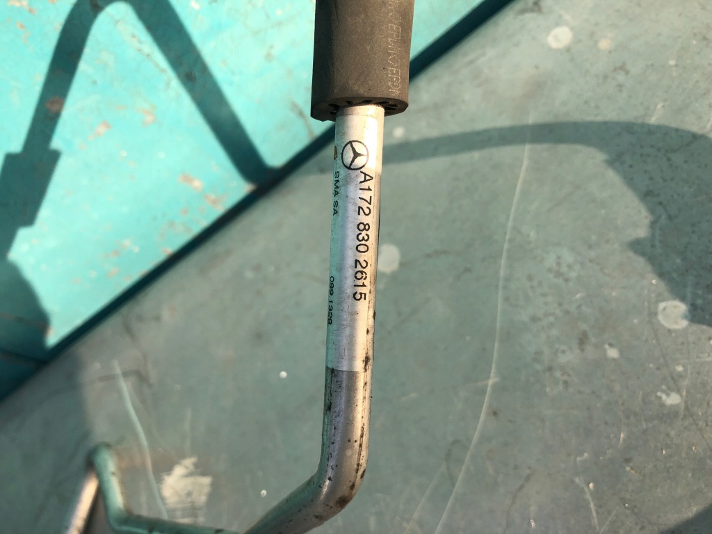 фото №2, Mercedes r172 slk slc шланг wąż кондиціонера