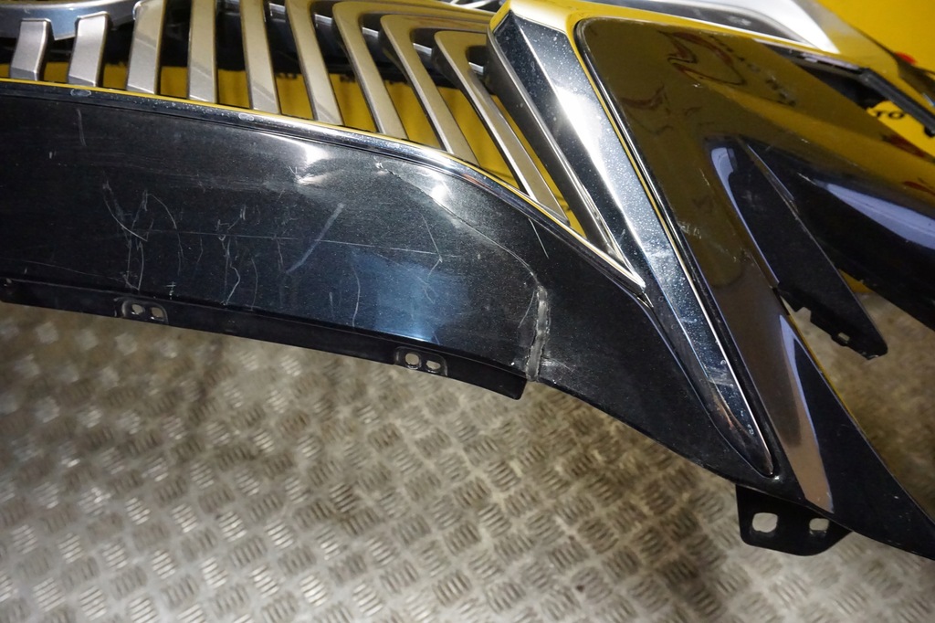 фото №15, Lexus es 250 300 350 2019 2020 - бампер перед передний решётка радиатора usa